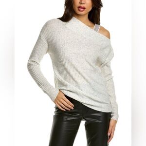Kiara Wool-blend Sweater In Grey